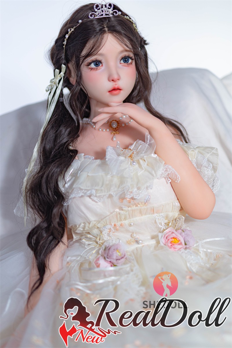 Royalty and Charming Girl with Elegant White Princess Dress145cm G-cup Princess  Sex Doll